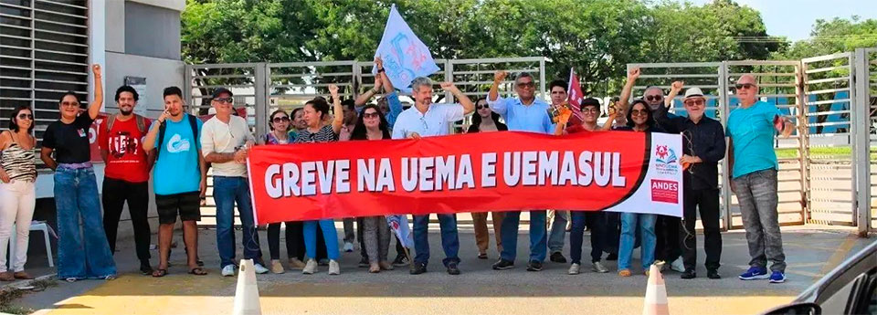 Apoio  greve dos professores da UEMA/UEMASUL
